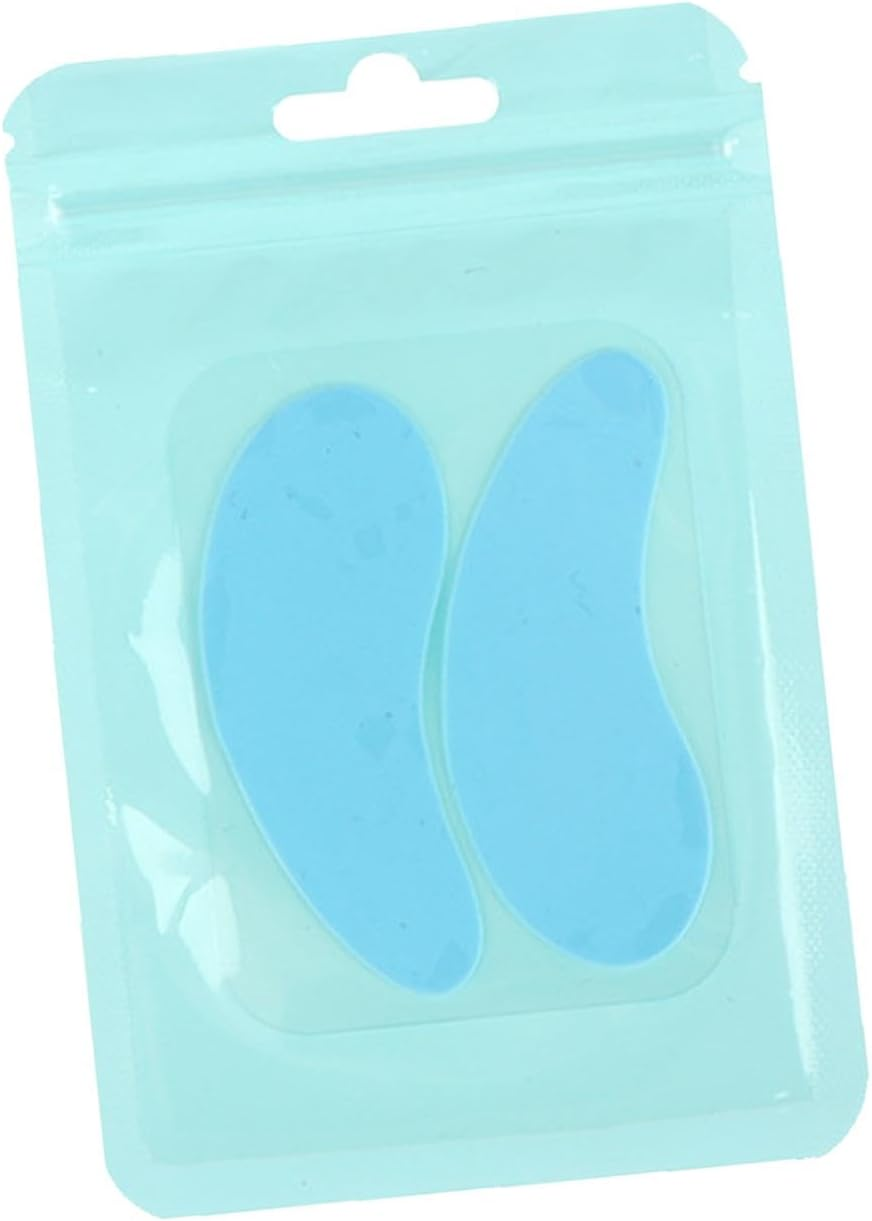 Amagogo Lash Extension under Eye Pads Reusable Professional Eye Patches Silicone for Lift Tool, Eyelash Tinting, Lash Extension Supplies, Black