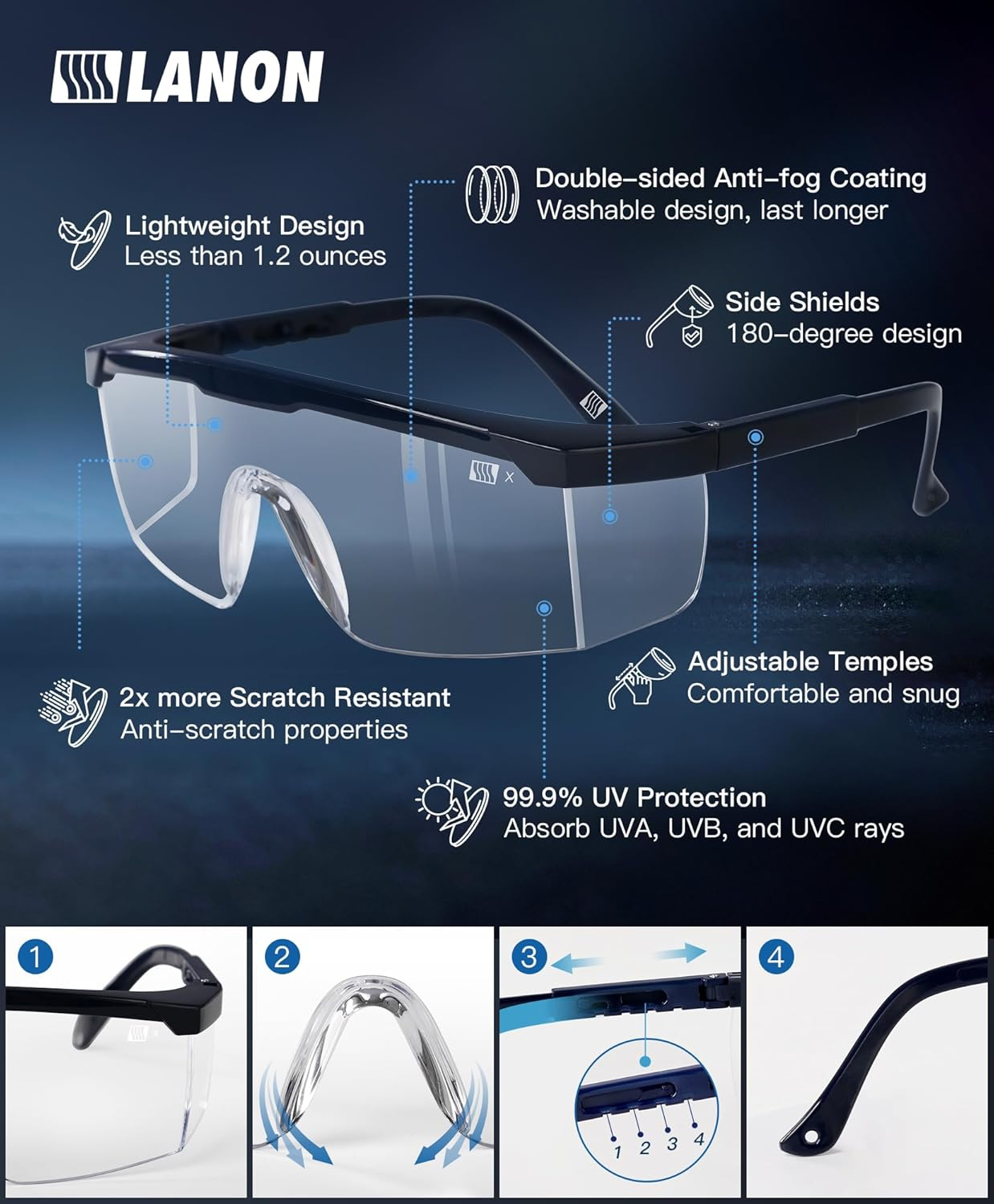 LANON LES01 - Blue 1Pcs image number 4