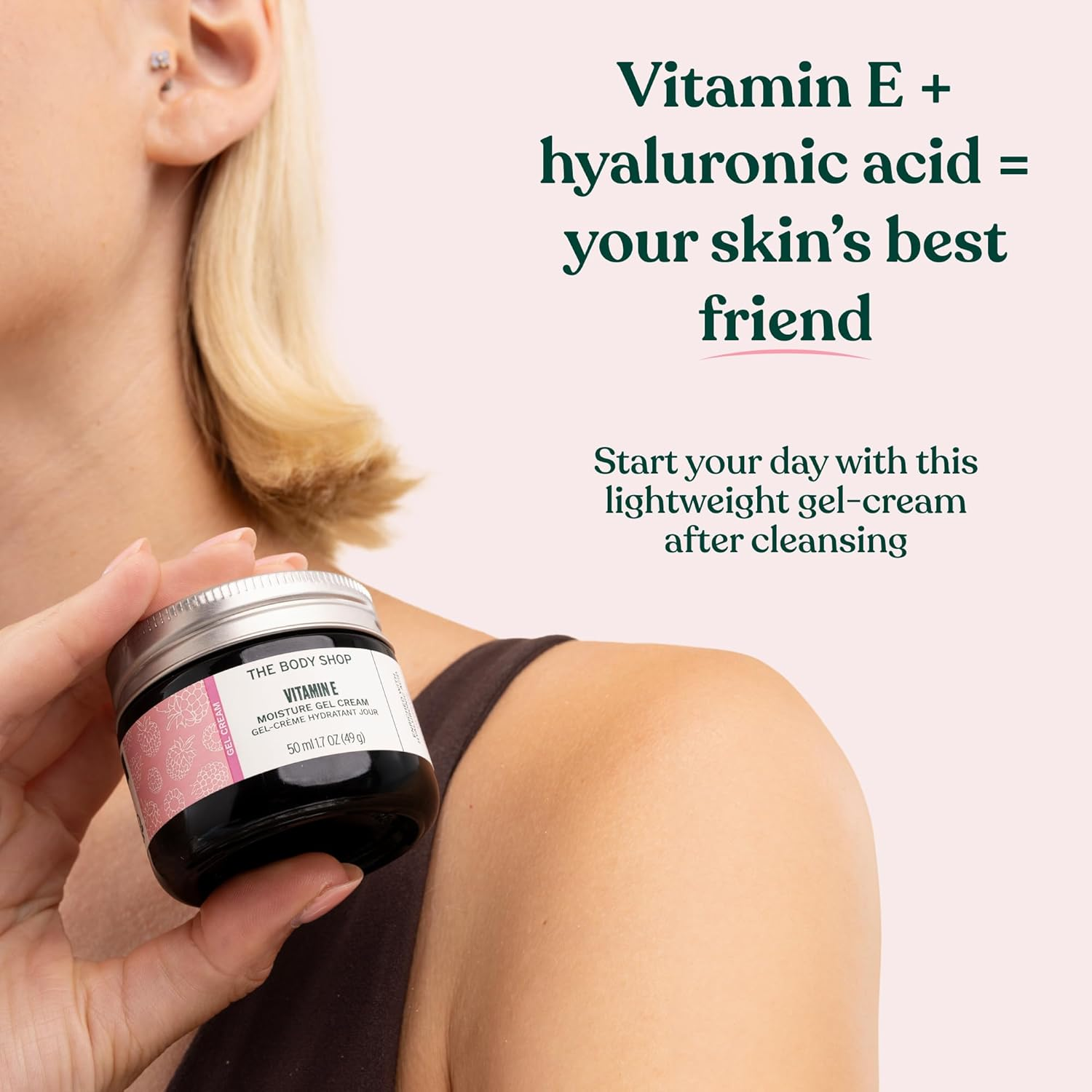 The Body Shop Vitamin E Gel Moisture Cream image number 4