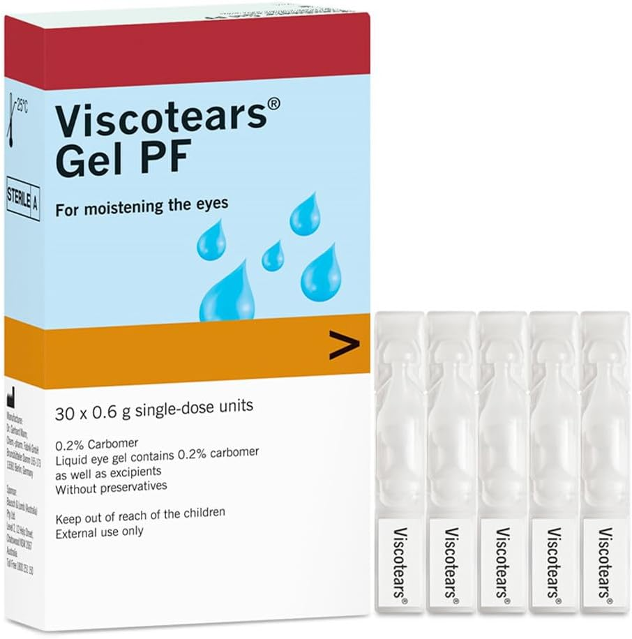 Viscotears Eye Gel 0.2% Single Dose Units 30