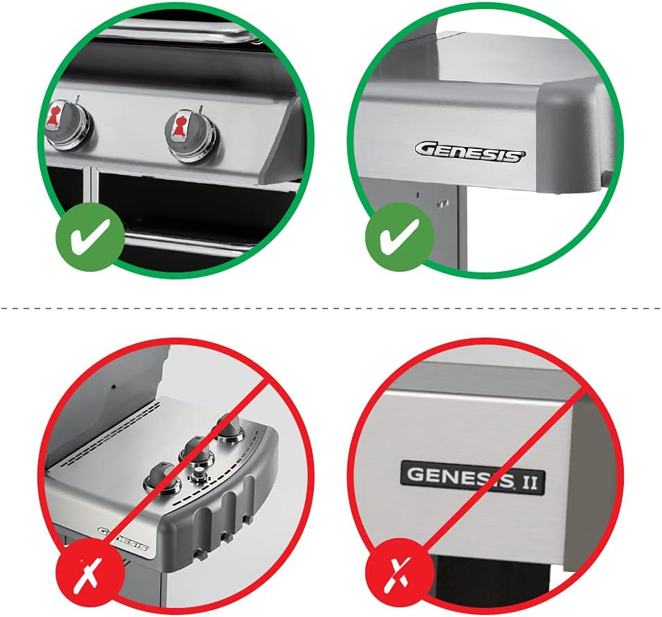 Weber 7620 Gas Grill Stainless Steel Flavorizer Bar Set for 300 Series Gas Grills (17.5 X 2.25 X 2.375) image number 2