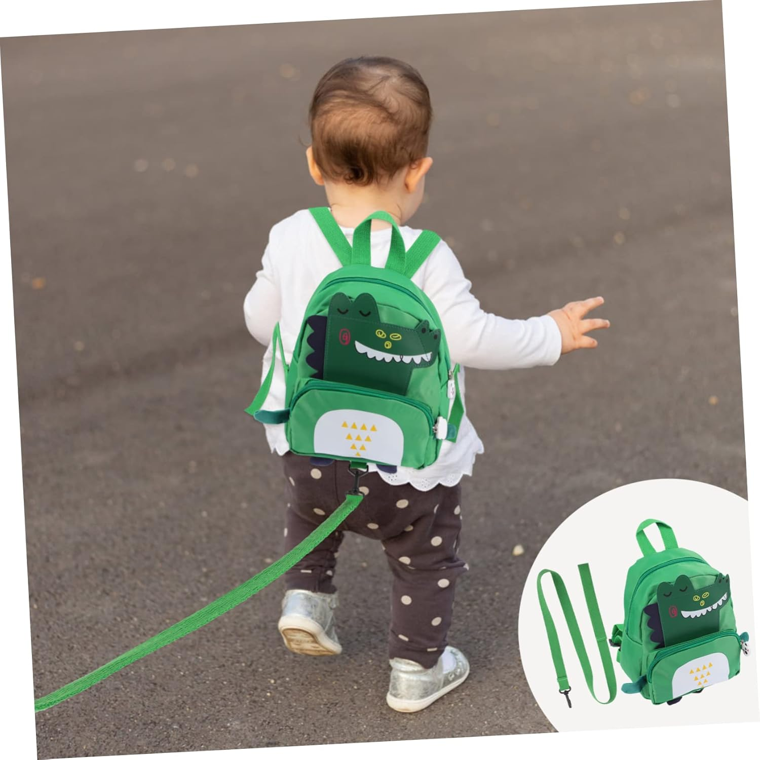 MERRYHAPY Anti-Lost Bag Cartoon Backpack Cute Backpack Kids Leash Kid Leash for Kids for Kids Es Child Es Bags Toddler Nylon Boy image number 5