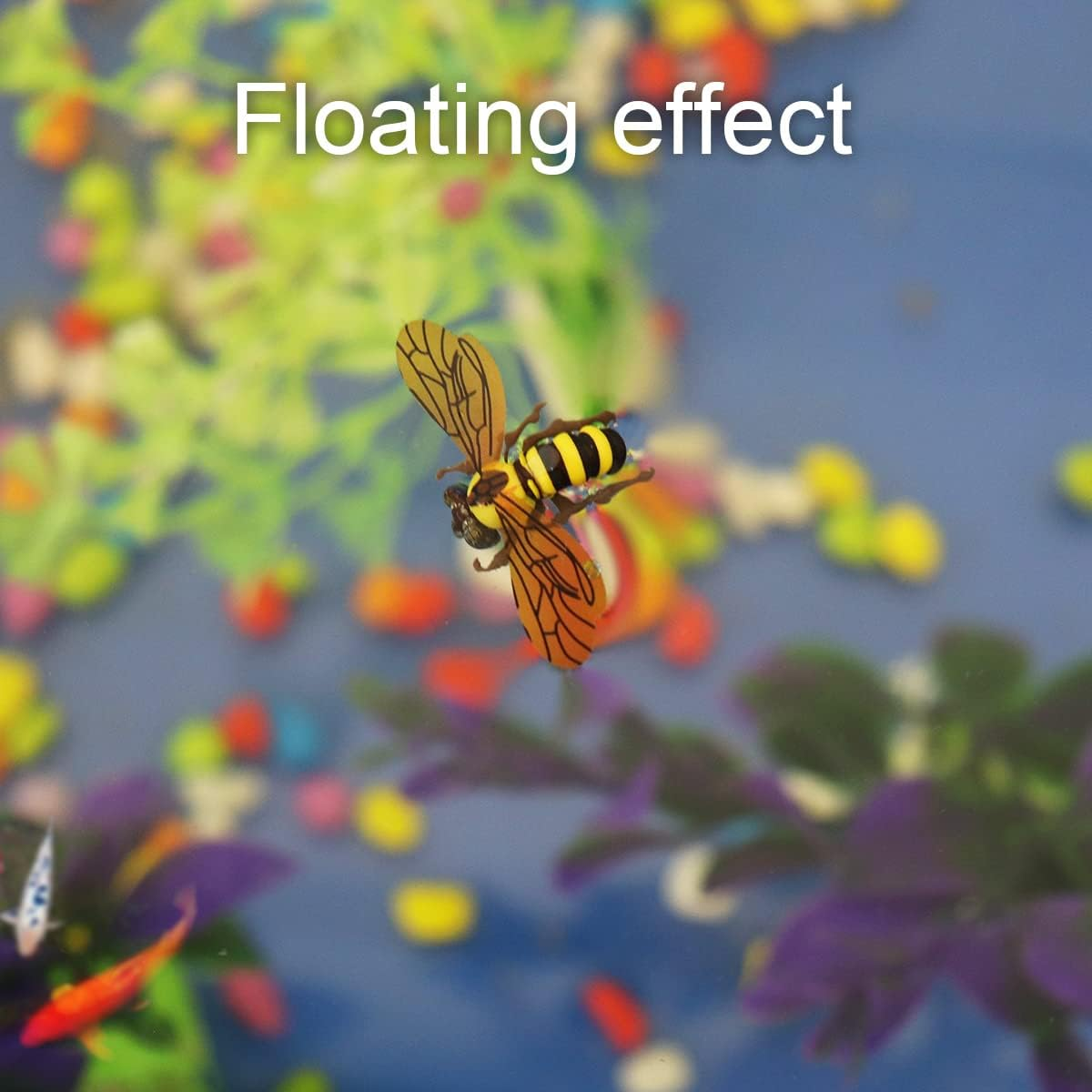 Origlam 2 X Bee Fly Fishing Lures Bumble Bee Trout Fishing Fly Fishing Topwater image number 4