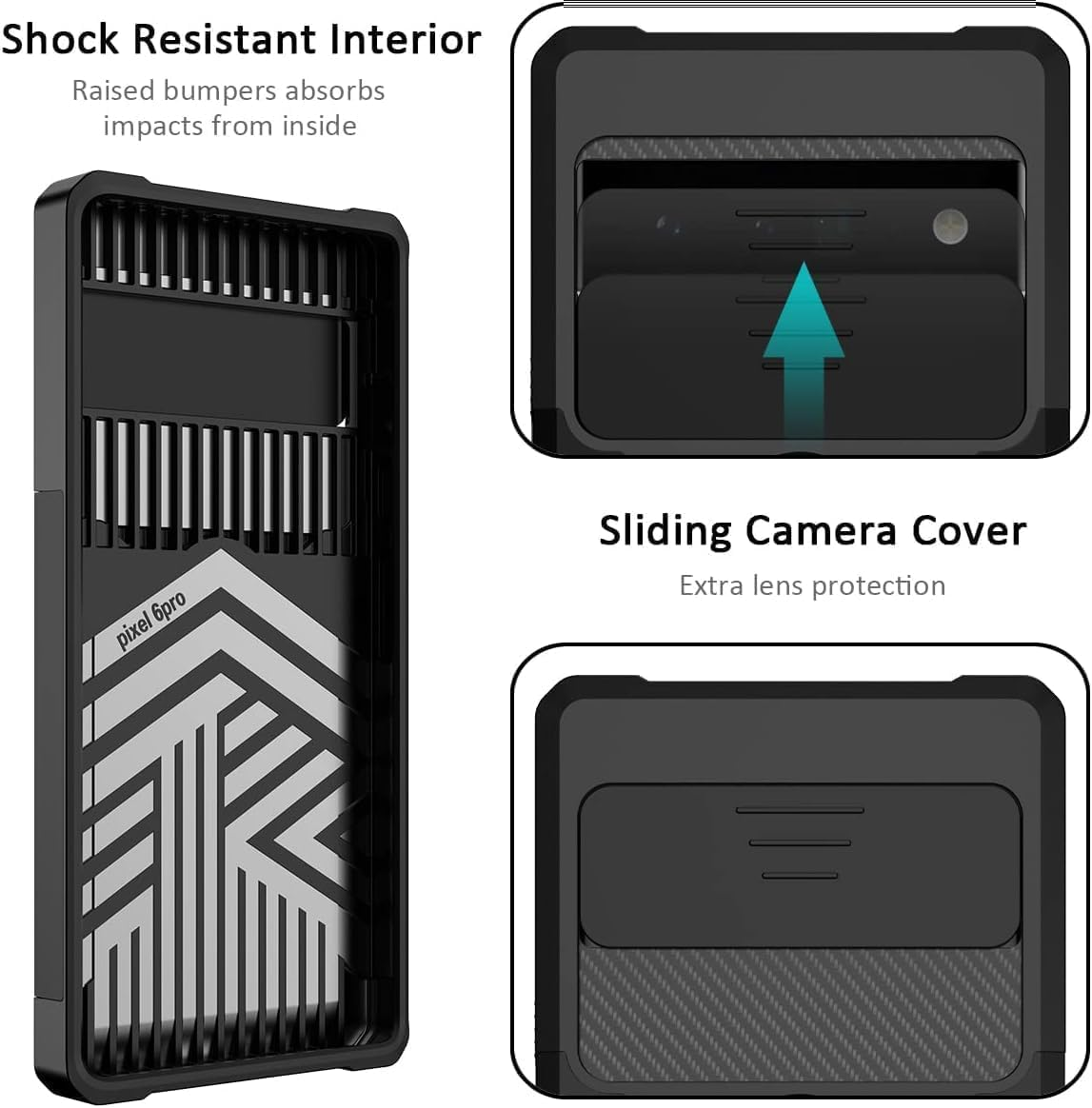 For Google Pixel 9 Case, for Google Pixel 9 Pro Case with [Card Holder] and Camera Cover with Built-In 360&deg; Rotate Ring Stand Magnetic Magnet Phone Cover Case for Google Pixel 9/9 Pro image number 6