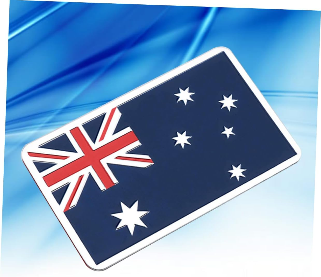 SUPVOX Metal Car Stickers Australia Flag Stickers for National Flag Car Stickers Nameplate Bumper image number 5