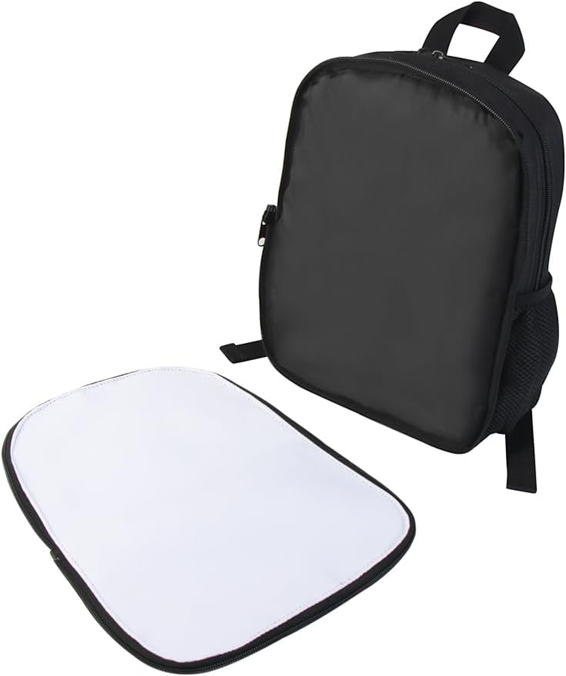 Dispalang Heat Transfer Sublimation Kids Backpack DIY Blank School Bag Small Bagpack for Printing Drawing for Kindergarten - Pink image number 2