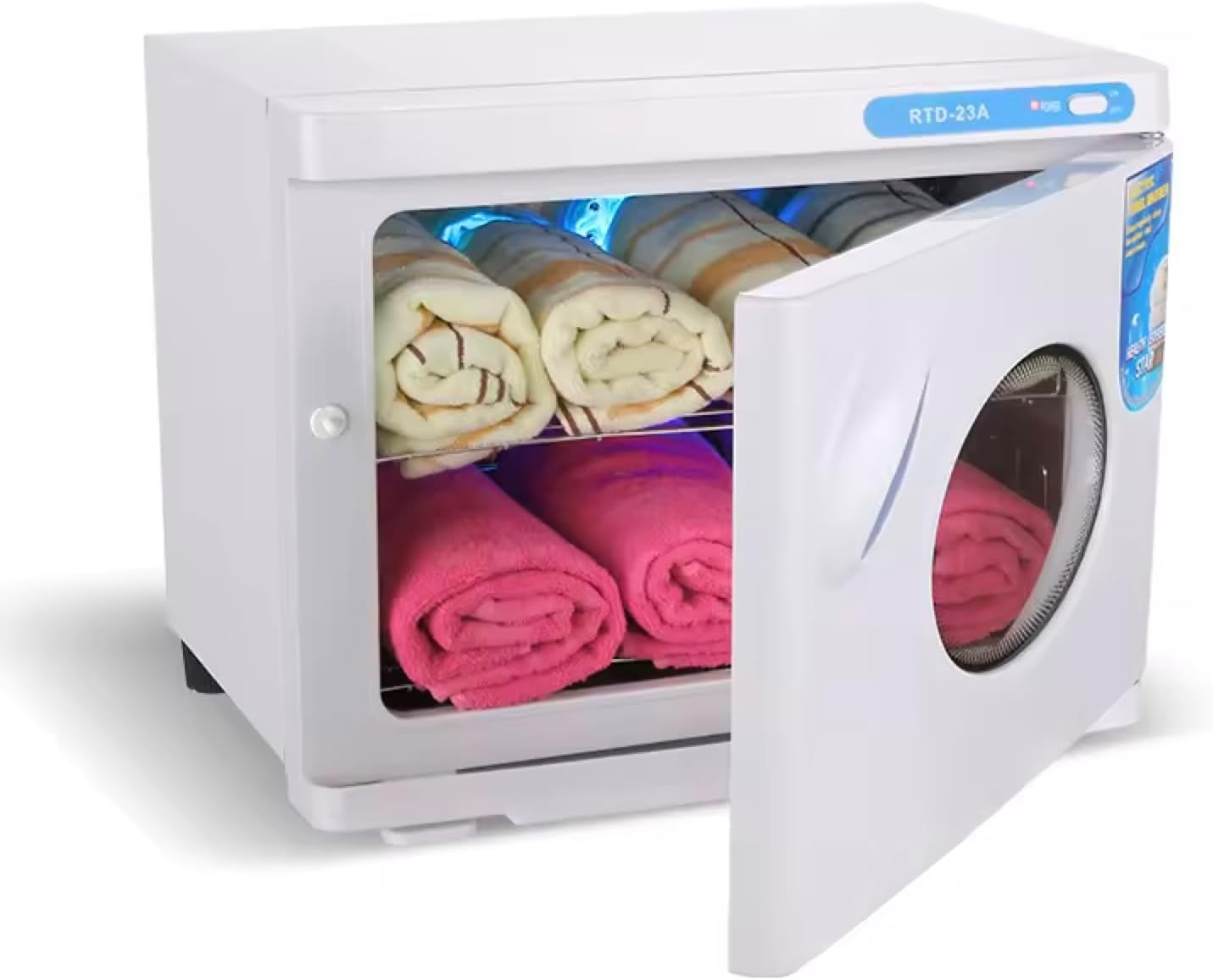 SKYLUXE - 23 L Hot Towel Cabinet &ndash; Professional Towel Warmer with UV Sterilizer for Spas, Salons, and Home Use &ndash; Large Capacity and Fast Heating image number 3