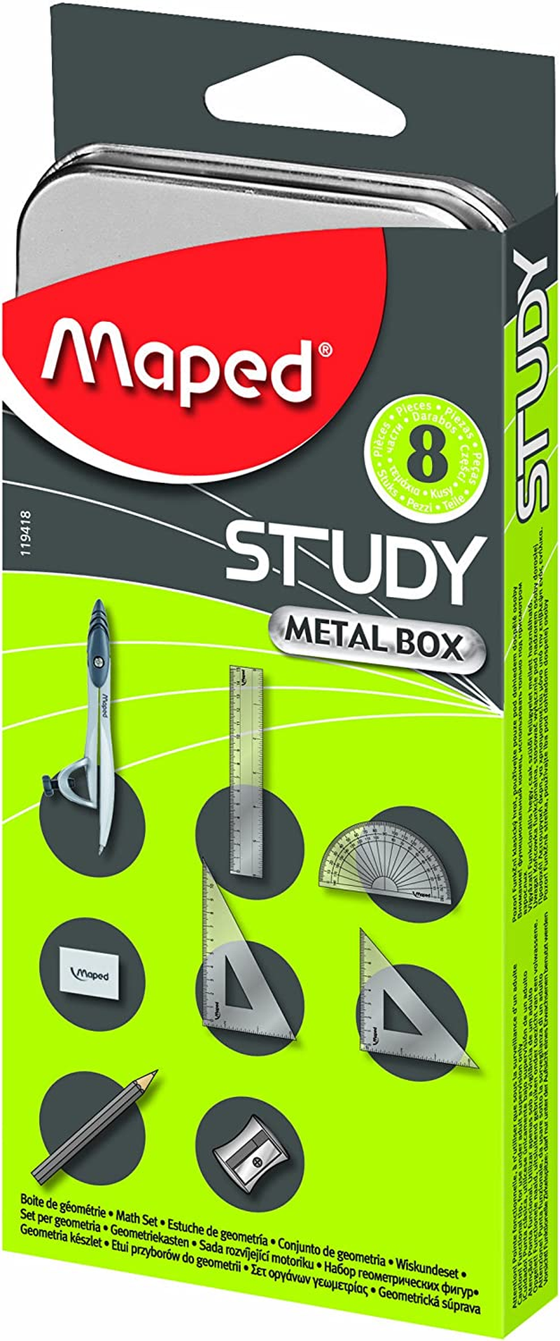 MAPED Study Maths Set, 8 Piece image number 2