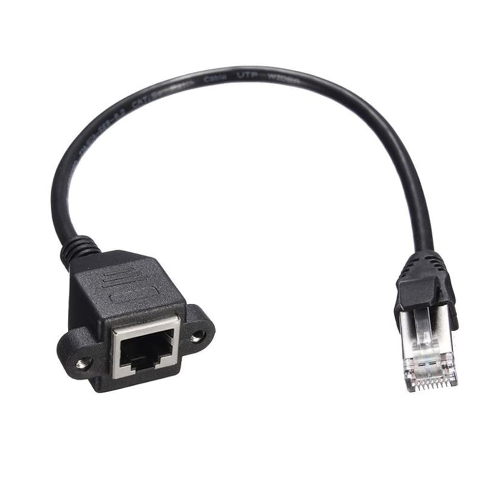 30Cm RJ45 Masculine to Madam Network Ethernet Extension Electric Wire for PC image number 3