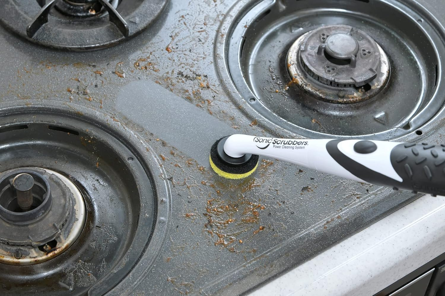 SONICSCRUBBER Electric Cleaning Brush, Super Sonic Scrubber Body Set image number 4