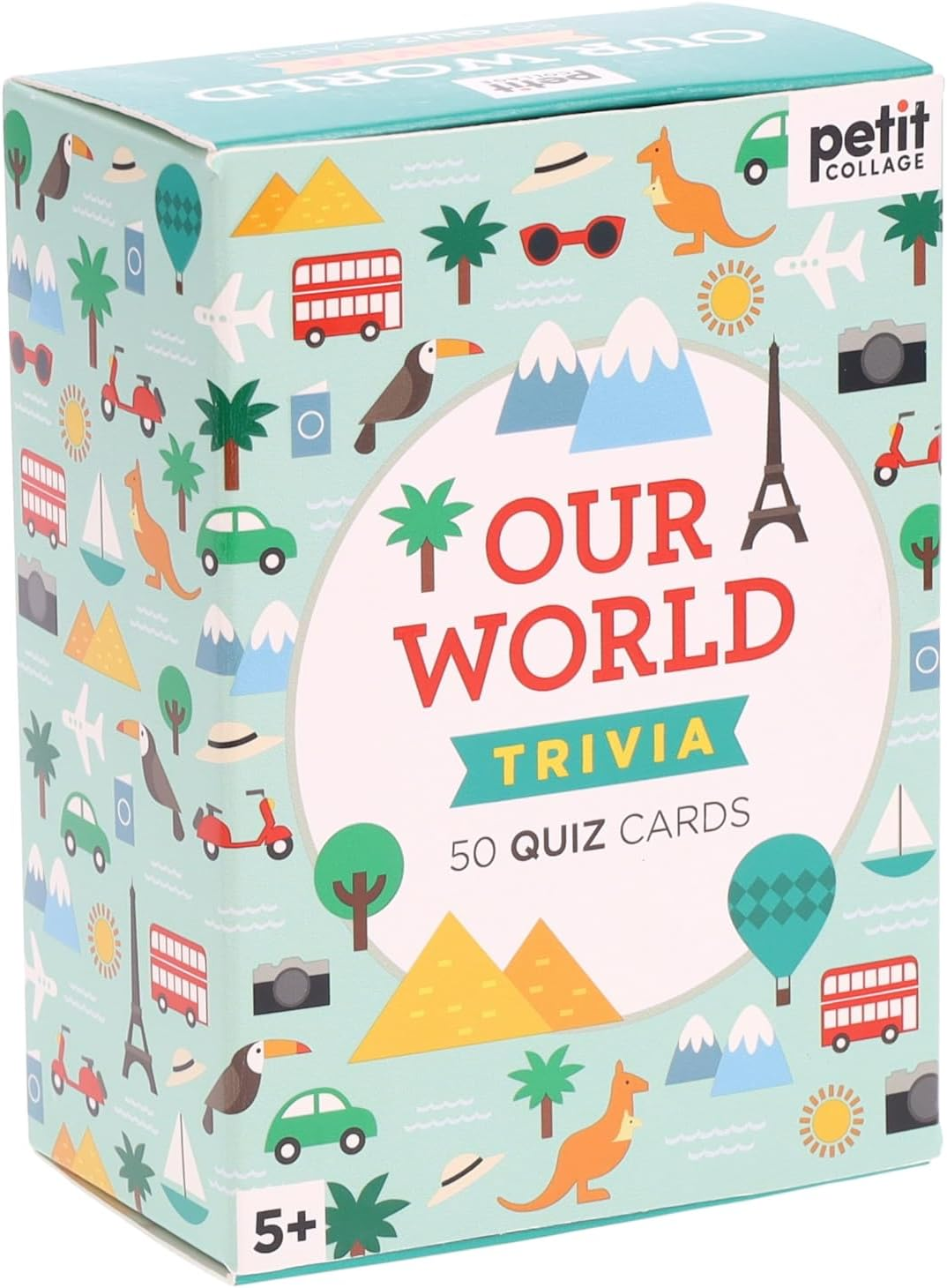 Petit Collage Trivia Our World Quiz Cards image number 3