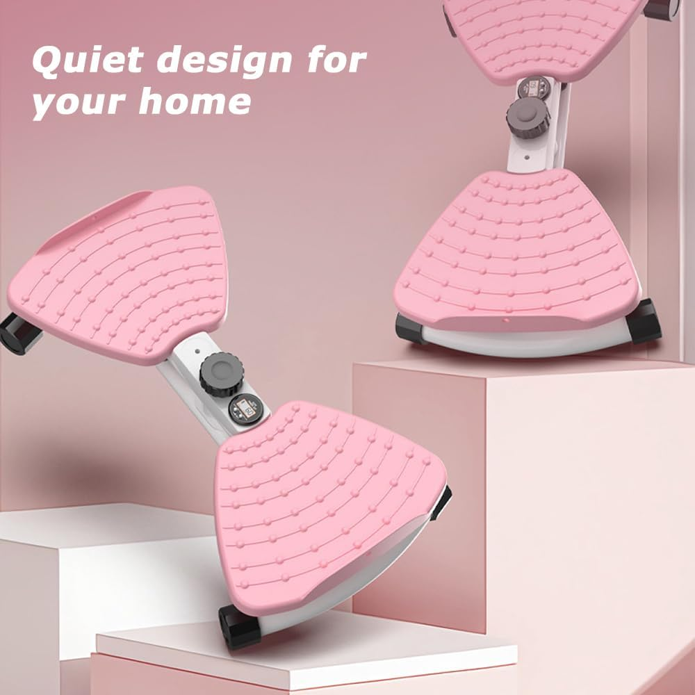 TOMVAES Waist Twisting Fitness Board, Standing Abdomen Exercise Tool, Sport Exercise Twist Board, for Waist Twisting Fitness Transformation 52 * 28 * 10CM