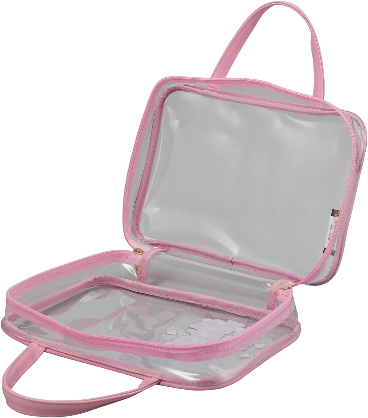 Rilakkuma 7122 RK46. Pink Sakura Travel Pouch Set image number 2