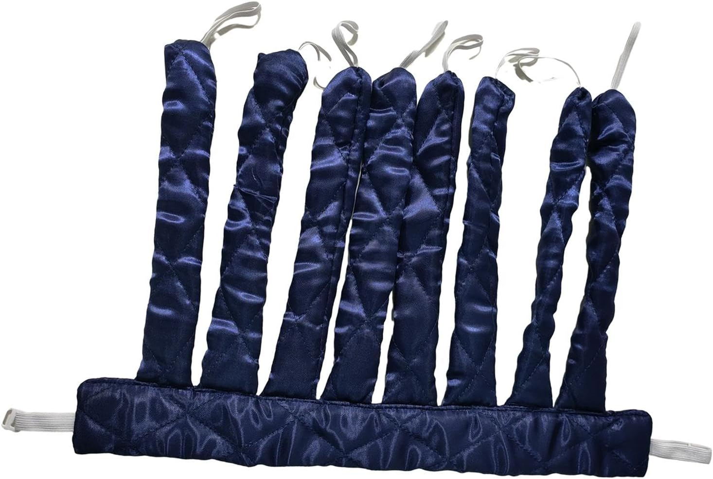 Amagogo Roller Hair Heatless Curling Rod Headband Lightweight Lazy Hair Curler Easy to Use Heatless Curler for Overnight Curls, Dark Blue image number 2