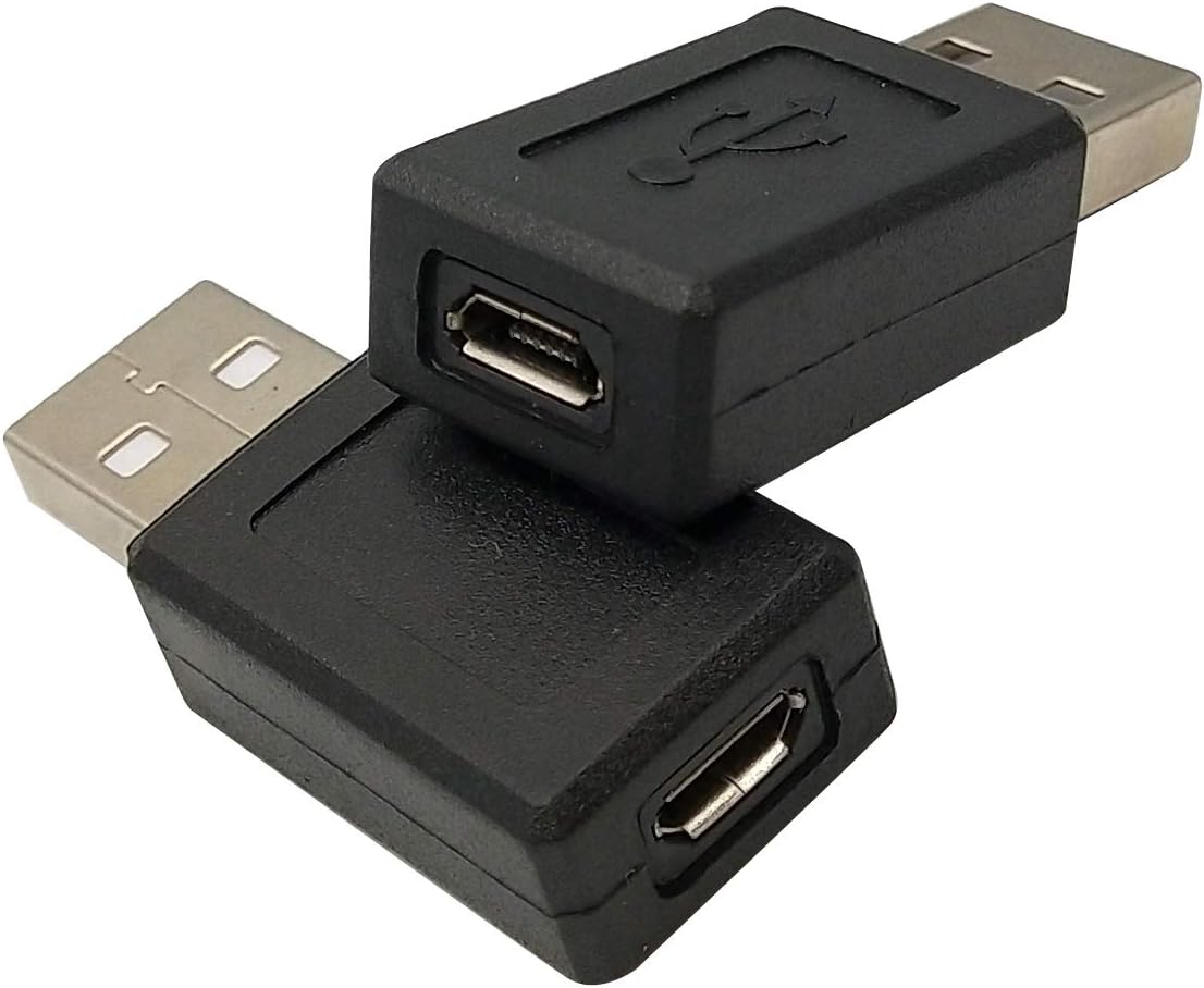 USB 2.0 Male to Micro USB Female Converter Adapter (2Pack) image number 4