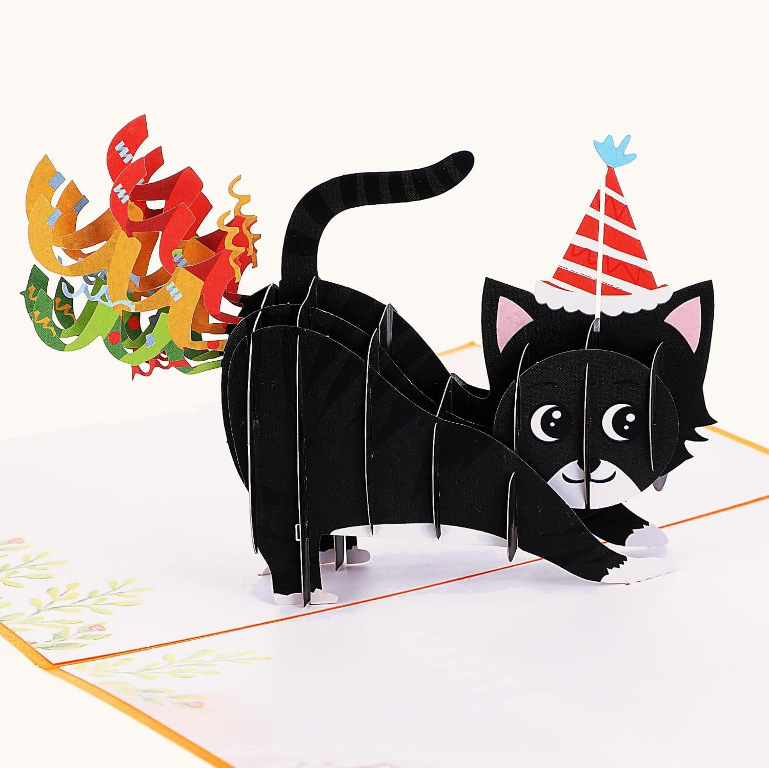 Happy Birthday Card, Cat Pop up Funny 3D Greeting Cards with Envelopes for Adults and Kids, Gifts for Cat Mom, Dad Bday, Friends image number 1