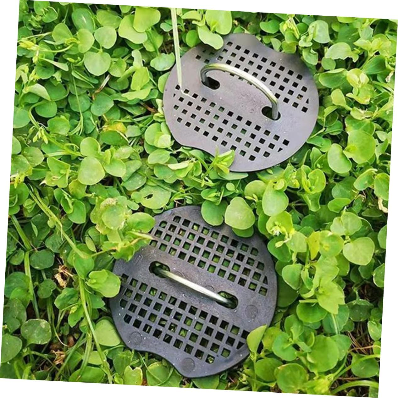 100Pcs Weed Mat for Garden Gasket Material Pad Garden Pad Landscape Accessories image number 4