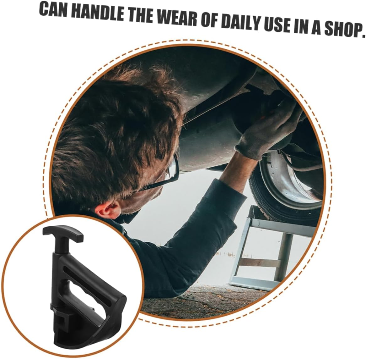 MOLUCKFU 2Pcs Tire Bead Clamp Tool Manual Tire Changer for Efficient Wheel Disassembly Comfortable Grip for Car Maintenance