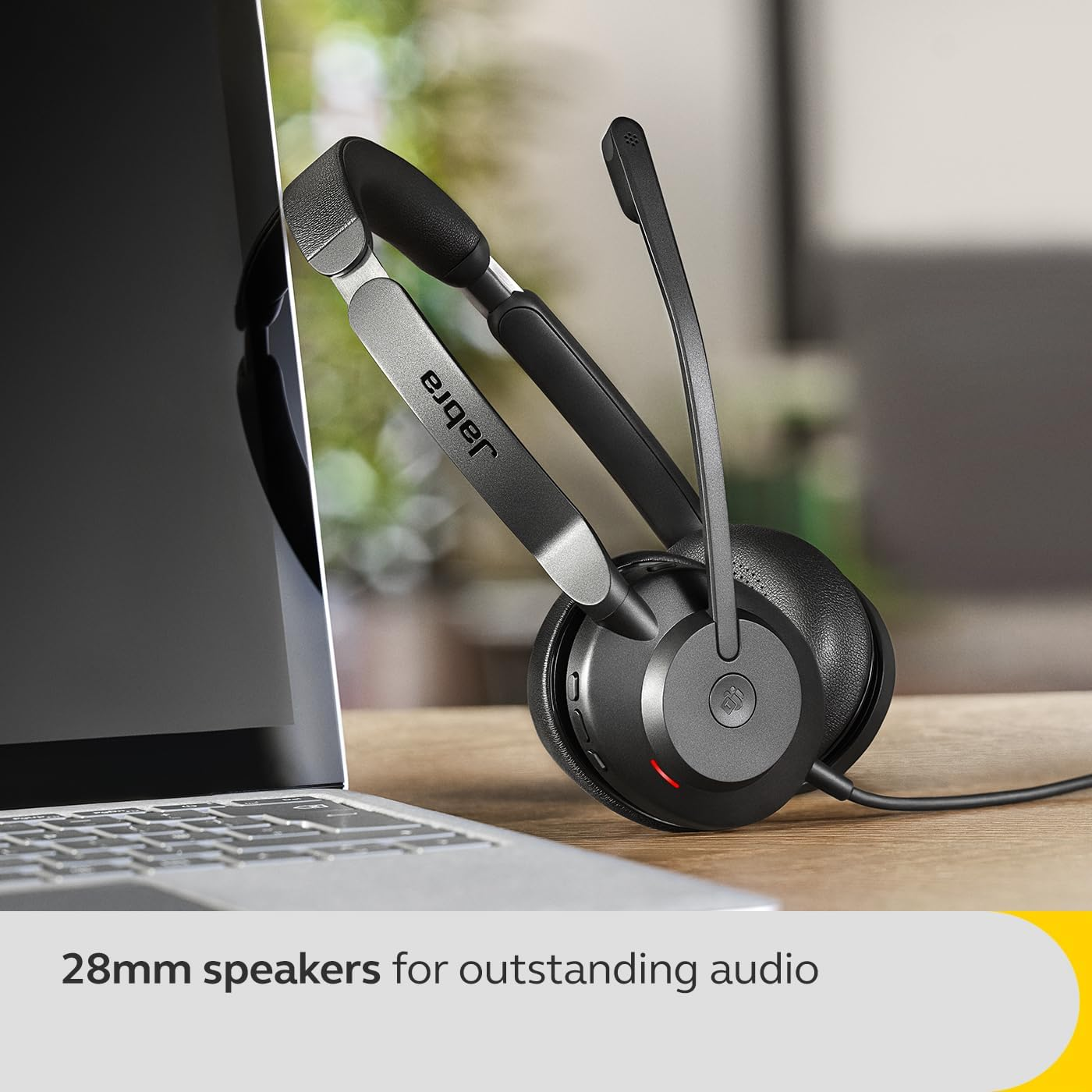 Jabra Evolve2 30 SE Wired Stereo Headset - Advanced ANC in Microphone - Noise Cancelling - Headphones with Mic - on Ear Professional Audio - Dual Mic'S - UC Certified - Latest USB C 4 PC & Mac