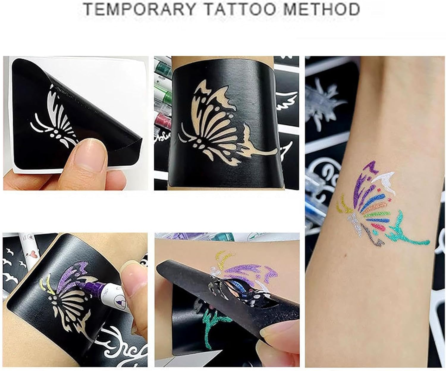 Nail Painting Pens | 10X Double-Ended Nails Painting Pens,Home and Salon Use Scrapbook Highlighter Fingernails Beauty Maker for Mother, Wife image number 1