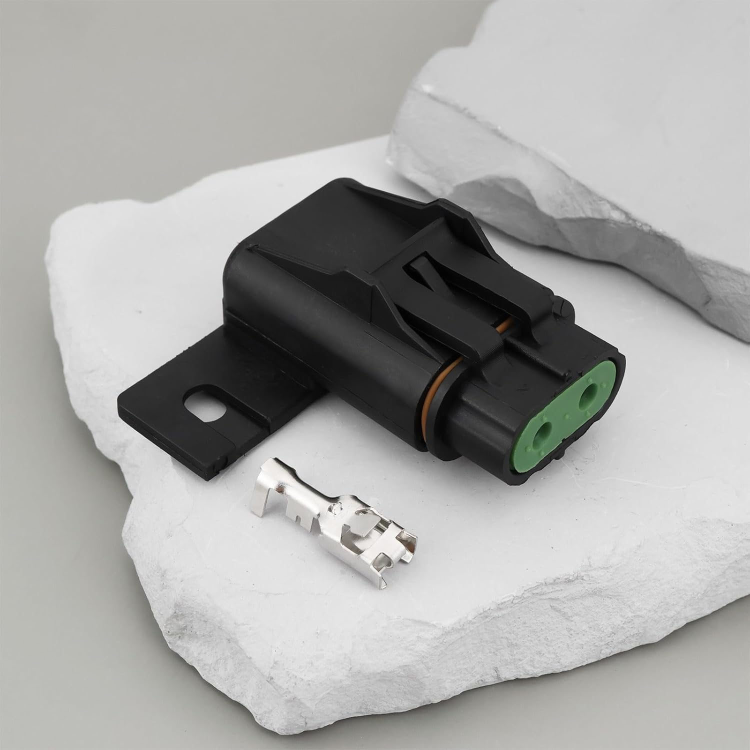 Emsea 2 Sets 2-Pin Fuse Holder Wire Kit Compatible with ATP/ATC/ATO Blade Fuses Cars image number 6