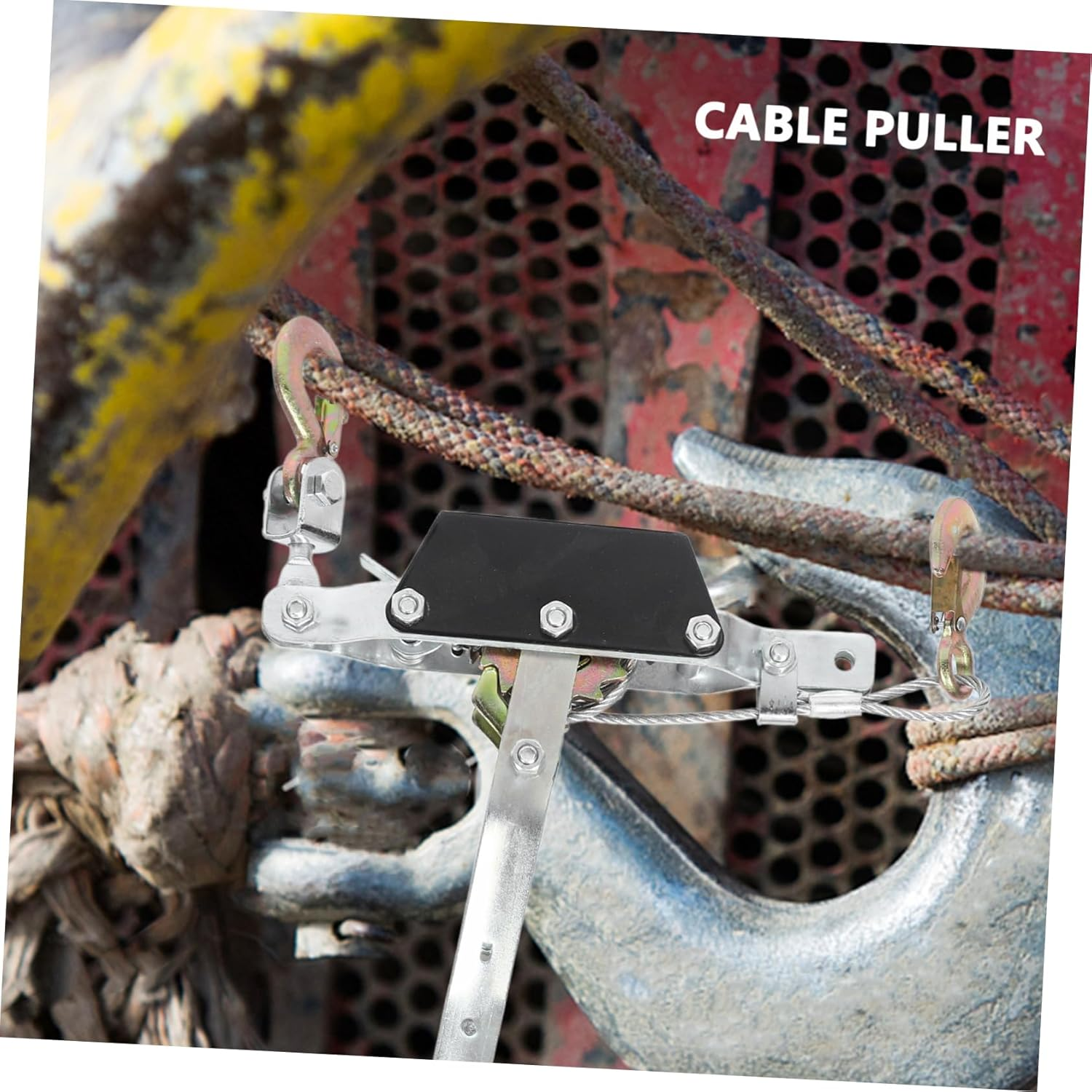 OSOLADY Automotive Cable Tightener Wire Rope Cable Puller Tool Ratchet Tie Down