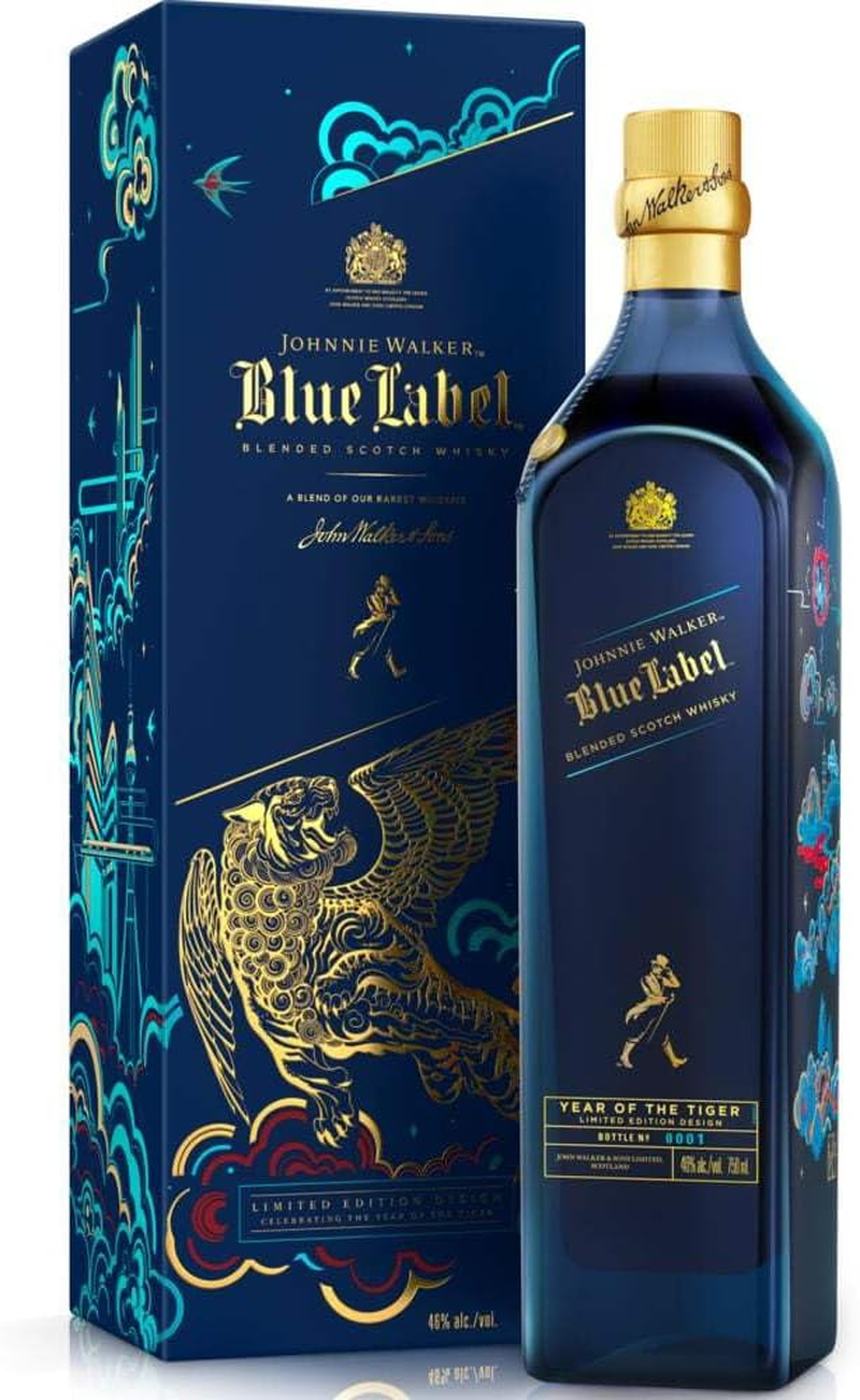 Johnnie Walker Blue Label Zodiac Collection Year of the Tiger Blended Scotch Whisky 750Ml image number 1