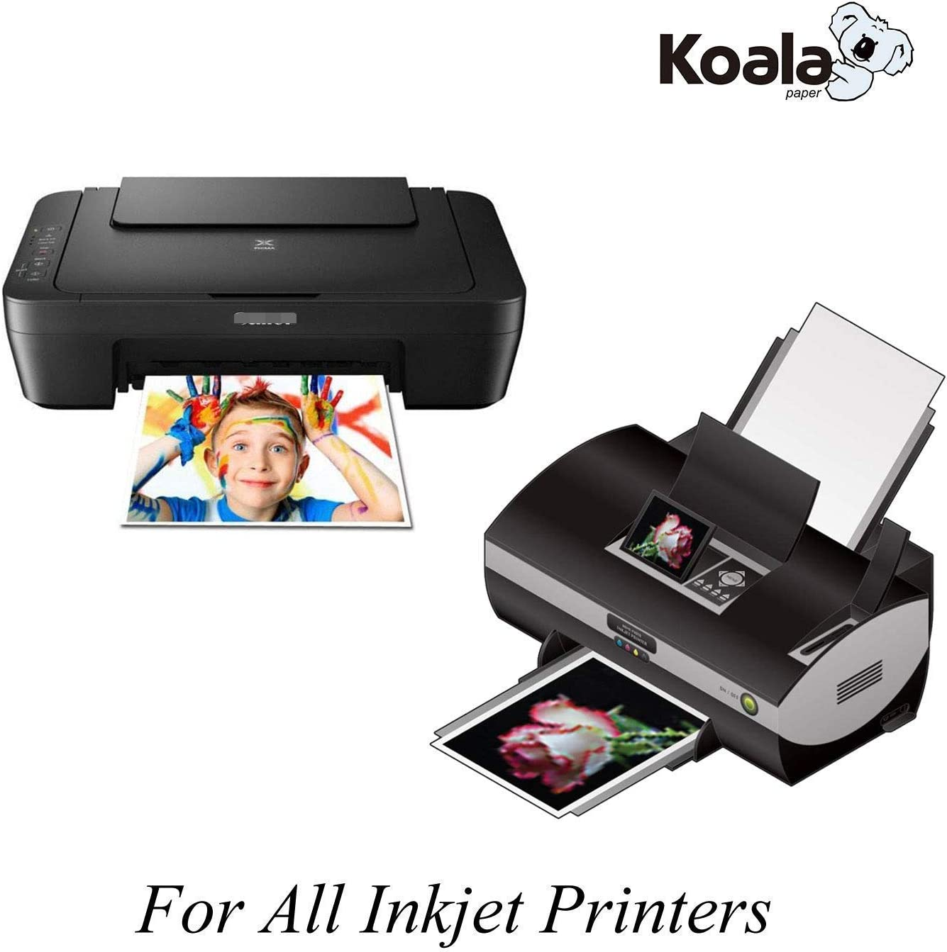 KOALA Double Sided Glossy Inkjet Photo Paper A4, 120Gsm, 100 Sheets for Inkjet Printers. Suitable for Printing Photos, Brochures, Covers, Certificates, Booklets, Flyers, Leaflets, Cards, Calendars image number 6