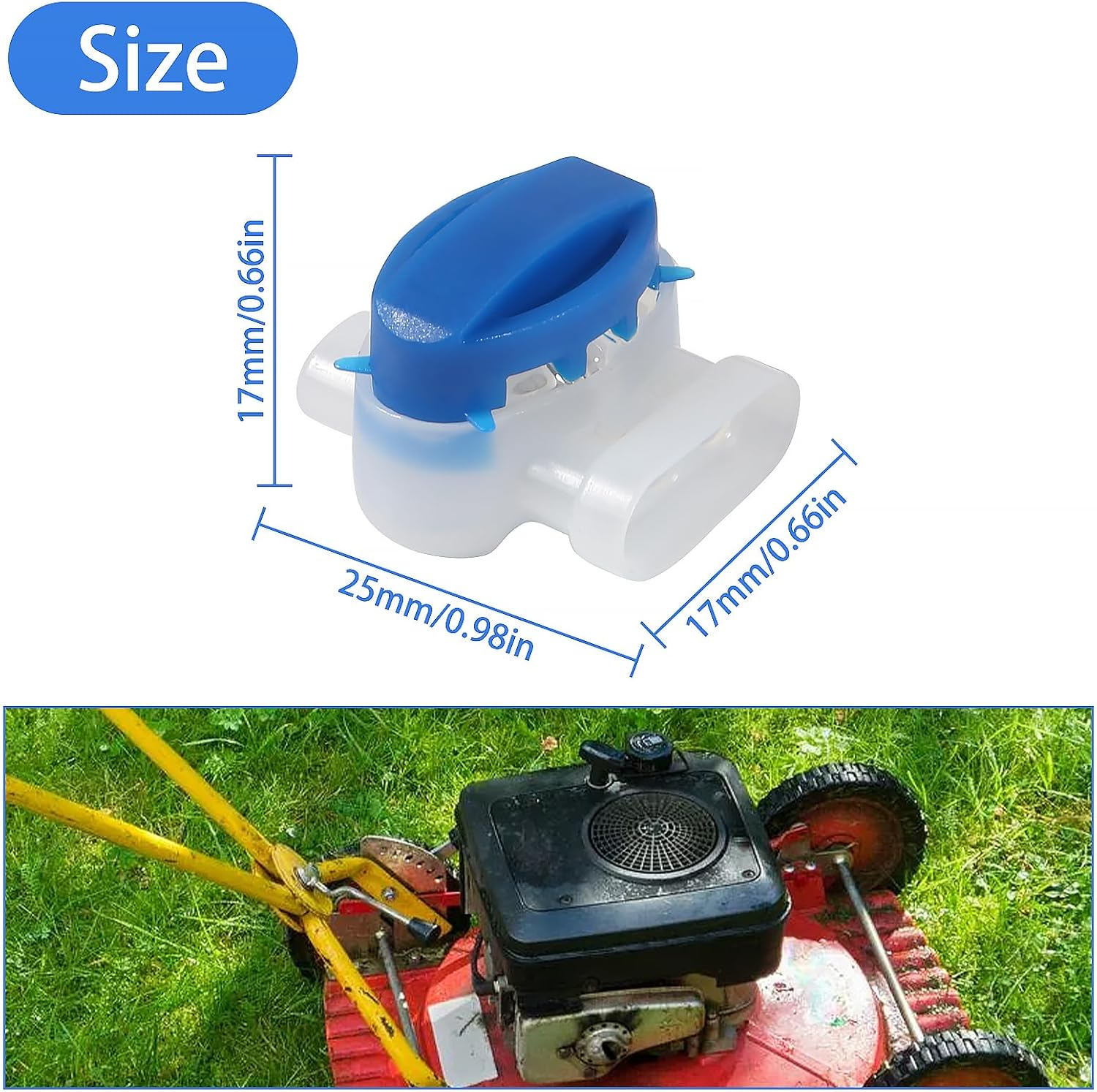 20Pcs Electrical IDC 314-BOX Wire Connectors, 3 Way Wire Connectors for 22-14 AWG, Self-Stripping Pigtail Connectors for Robotic Lawn Mowers, Irrigation Applications image number 6