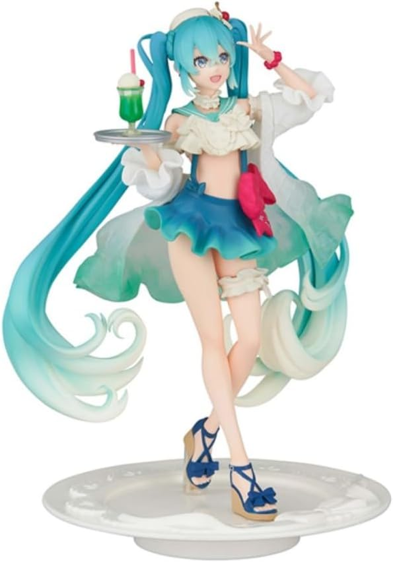 Hatsune Miku PVC Figure Hatsune Miku Sweetsweets Series Melon Soda Float 18 Cm