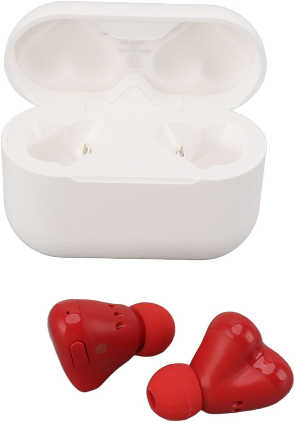 Jiawu Wireless Earbuds, Heart Shaped Multifunctional Ergonomic Design Noise Cancelling Comfortable Earphones for Music image number 1
