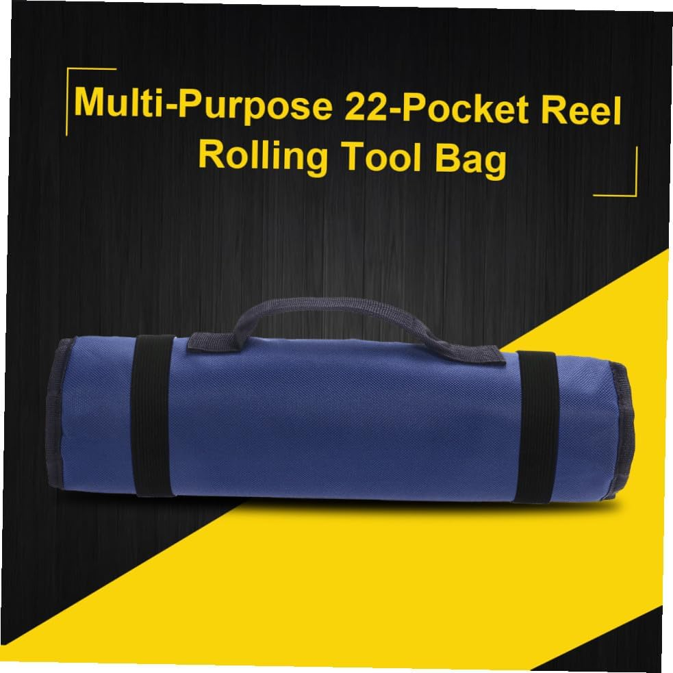 Pouch Bag Purses Mechanic Tools Tool Bag Tool Pouch Canvas Tote Zipper for Men Spanner Pocket Zippered Kit Plier Screwdriver Spanner Carry Case Men'S Wrench Outdoor - Red image number 5