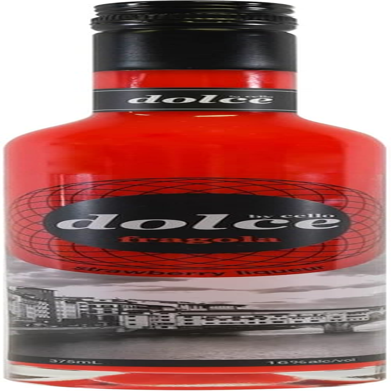 Dolce by Cello Fragola Strawberry Liqueur 375 Ml