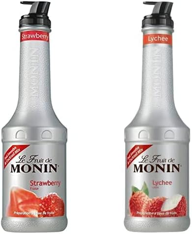 Monin Puree Strawberry & Lychee