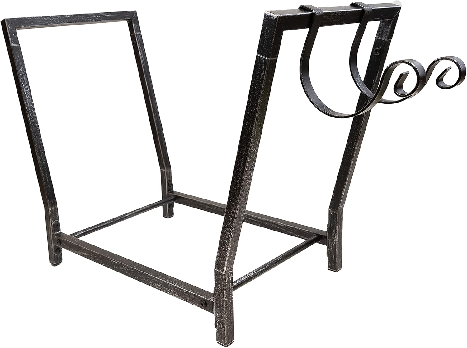 Firewood Racks with Hooks (Black)