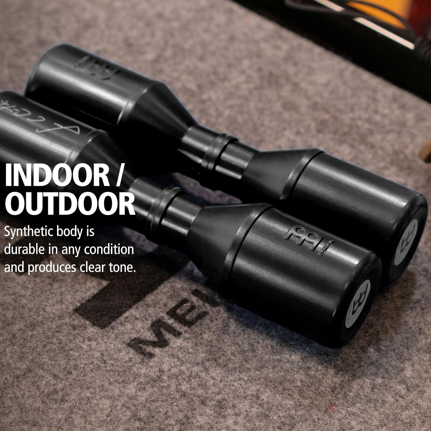 Meinl Series Signature Luis Conte Artist Shaker Musical Instrument &Acirc;&euro;&rdquo; NOT Made in China &Acirc;&euro;&rdquo; for Live or Studio (SH4BK) image number 2