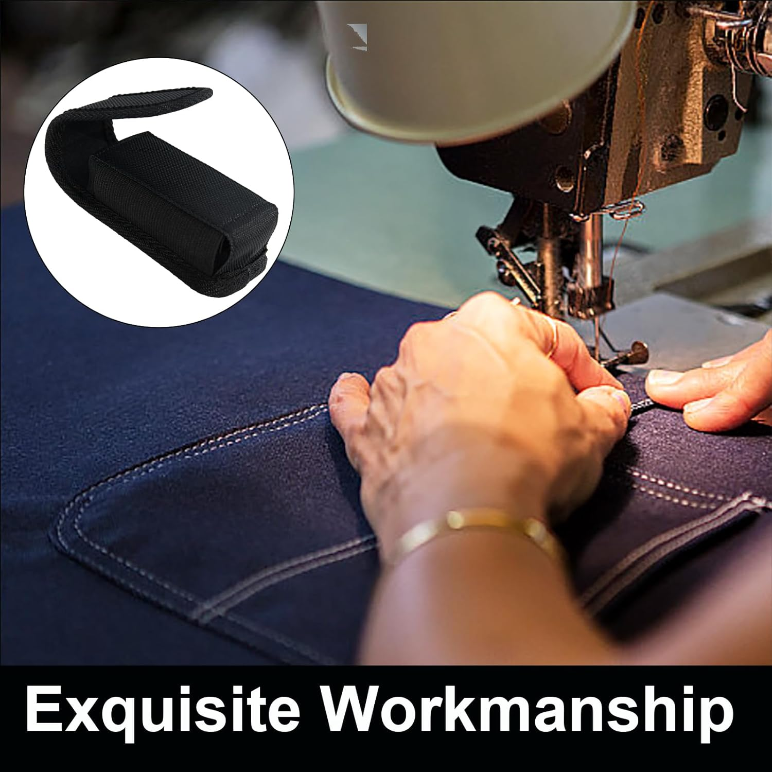 Jingzan Multitool Case Magnetic Cover Multitool Pouch Compatible with Leatherman Wave plus Wingman Surge Rebar EDC Belt Organizer Tool Holster image number 2