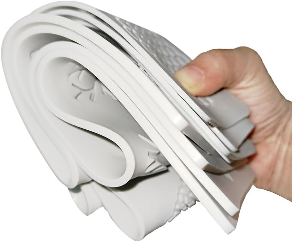 5PCS Leaf Molds Silicone,Acxydm Tuile Molds Silicone Baking Mold,Fondant Chocolate Molds Set with Silicone Leaf Mold and 3D Beehive Candy Lace Silicone Molds for Making Sugar Craft,Cupcakes image number 1