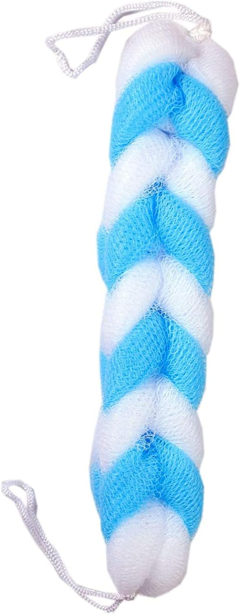Shelter Combo of Bath Sponge round Loofah and Back Scrubber for Men and Women, Set of 2 (Pack of 1) image number 4