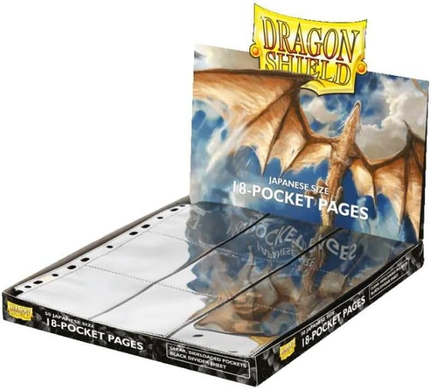 Arcane Tinmen Dragon Shield 18 Pocket Pages Japanese Size Display)