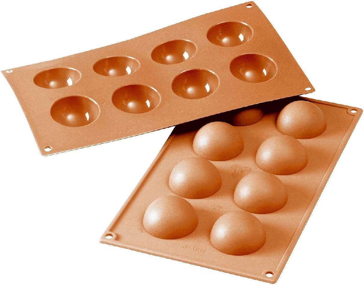 Silikomart Silicone Classic Collection Mold Shapes, Semi-Sphere, Medium image number 5