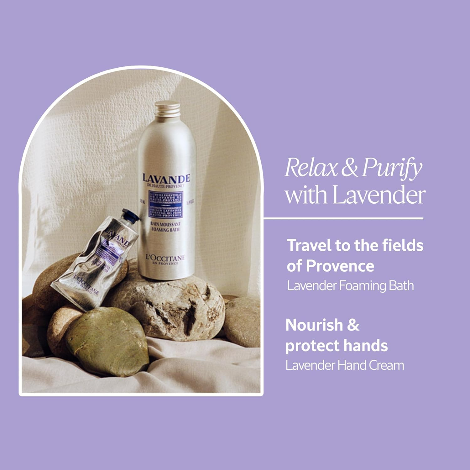 Lavender Hand Cream Lavender 75Ml image number 1