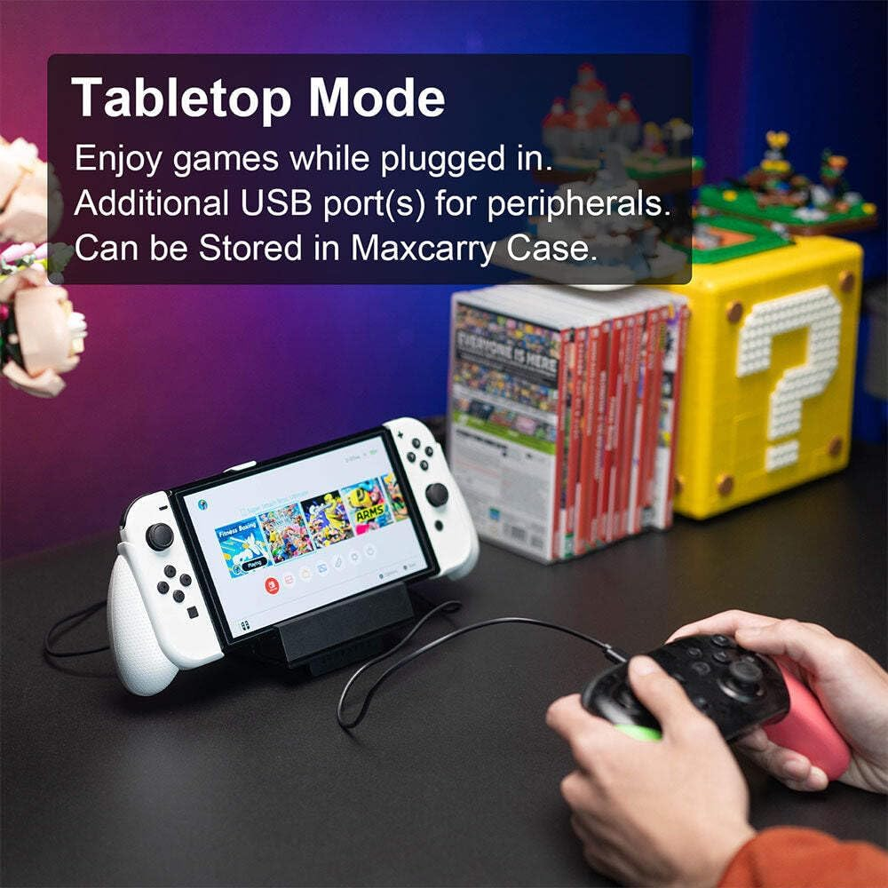 Skull & Co. Jumpgate Dock Pro for Nintendo Switch/Oled & Smart Devices (Black)(Nsjp-Bk1) image number 5