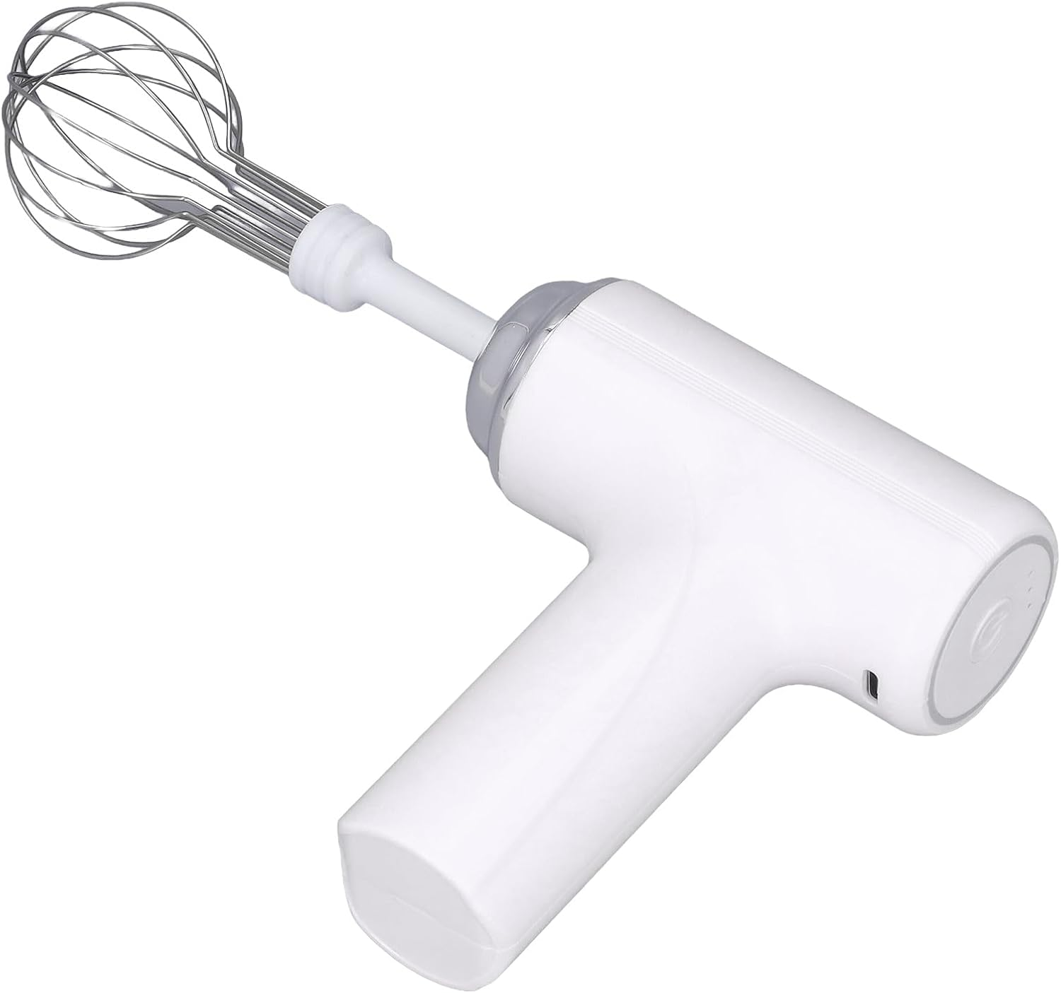 Handheld Electric Mixer, Electric Egg Beater, Foam Maker, Electric Kitchen Mixer, Cordless Electric Egg Beater, Rechargeable Kitchen Mixer for Cream, Egg Liquid, Jam, Butter