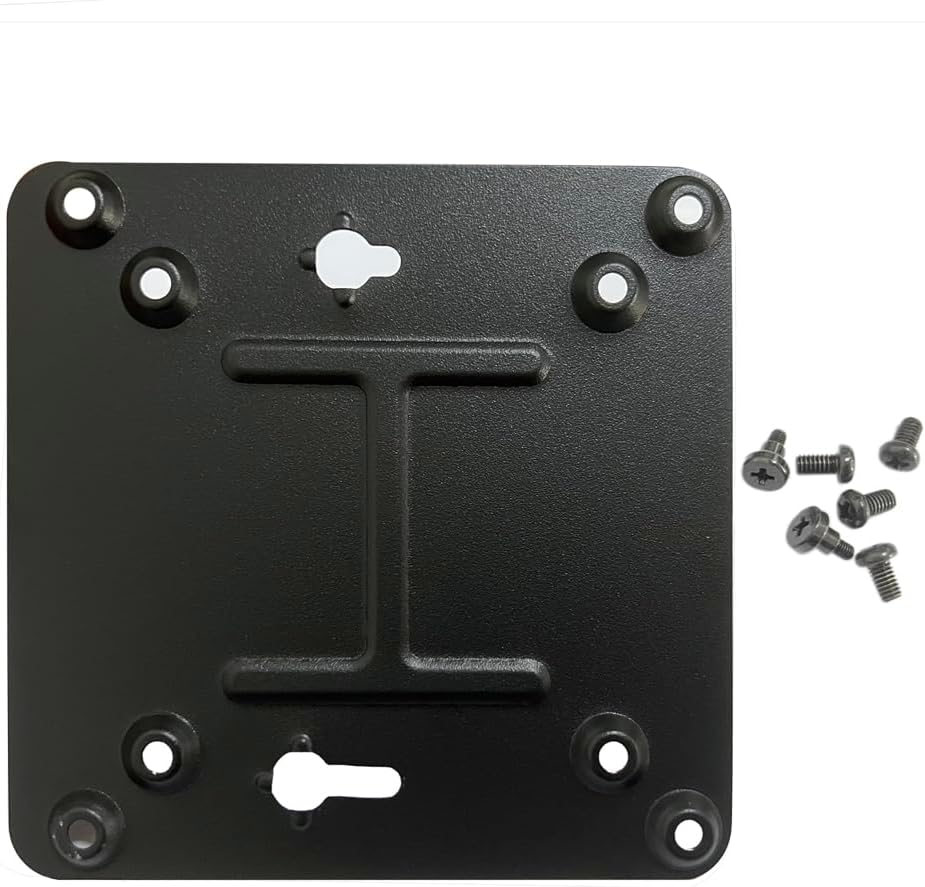 Gintai for Intel NUC Vesa Adapter Mount Bracket with Screws to Attach NUC PC Computer to the Back of a Monitor Mounting Plate for Intel NUC 4 5 6 7 8 10 11 13Th General Purpose Not Skull or Hades image number 2