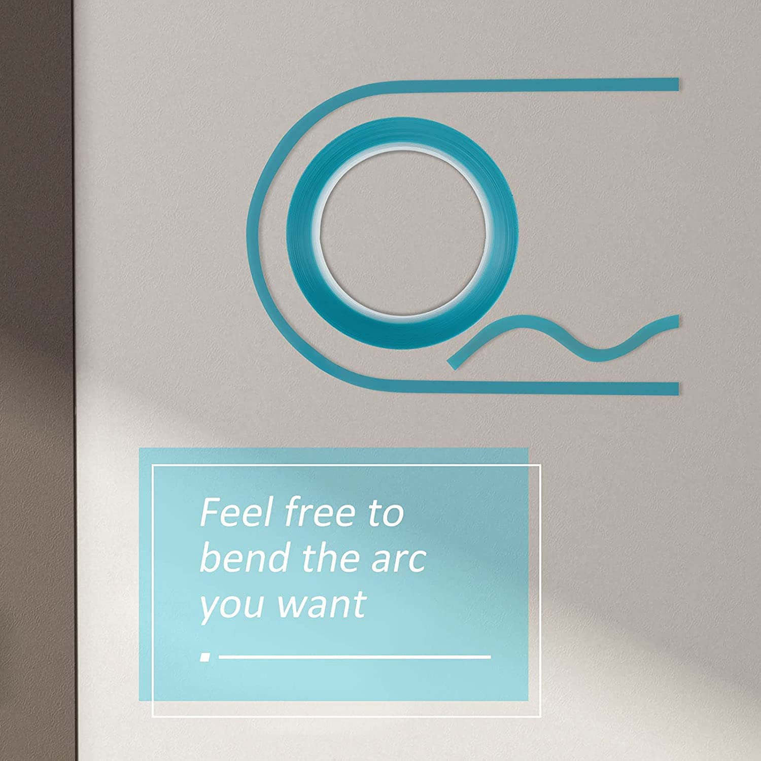 Fine Line Tapes 1/8 Inch 3Mm Vinyl Fine Line Masking Tape for Curves Automotive Car Painter, 33 Meters for Each Roll image number 1