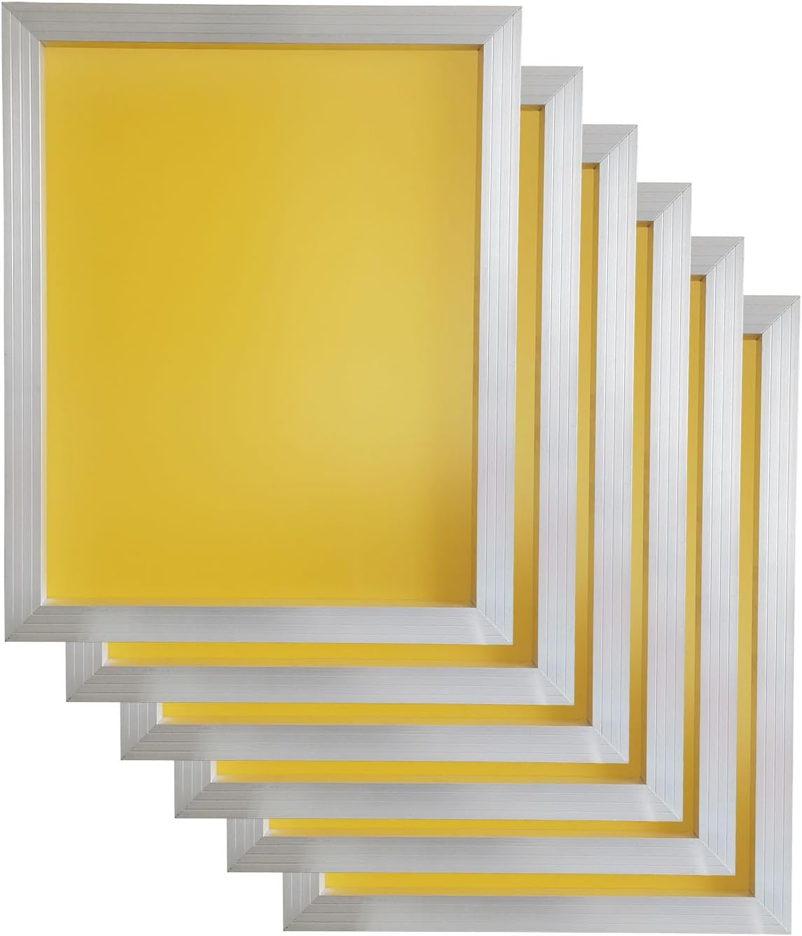 YLZ Aluminum Silk Screen Printing Screens 16 X 20 Inch Frame-160 White Mesh (2 PC) image number 3