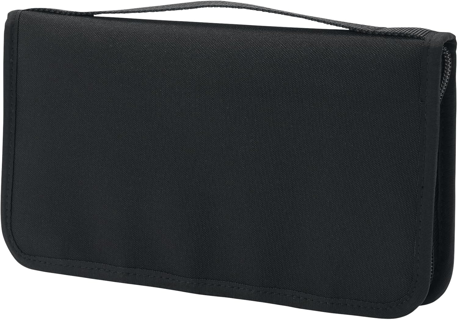 MUJI OHCA3A2S Muji Polyester Passport Case with Clear Pocket, Black, Approx. 9.3 X 5.1 X 1.0 Inches (23.5 X 13 X 2.5 Cm) image number 4