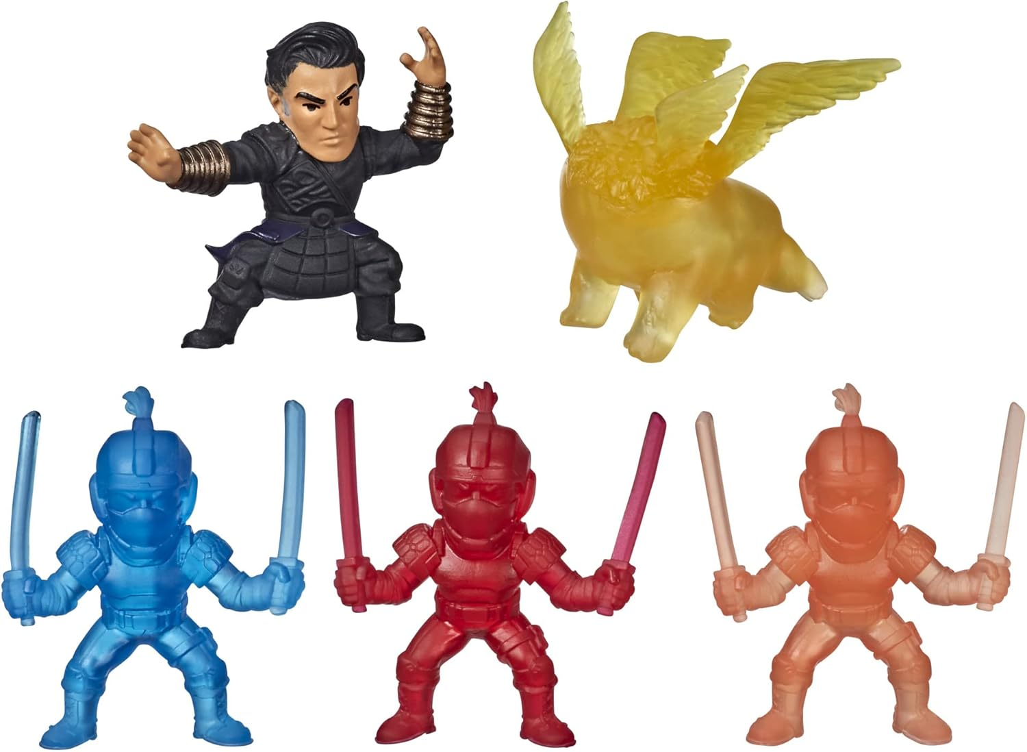 Marvel - Superhero Shang-Chi and the Legend of the Ten Rings Brick Breaker - 5 Collectible 2 Inch Mini-Figures in Break-Open Box - Action Figure and Toys for Kids - Boys and Girls - F0557 - Ages 5+ image number 2