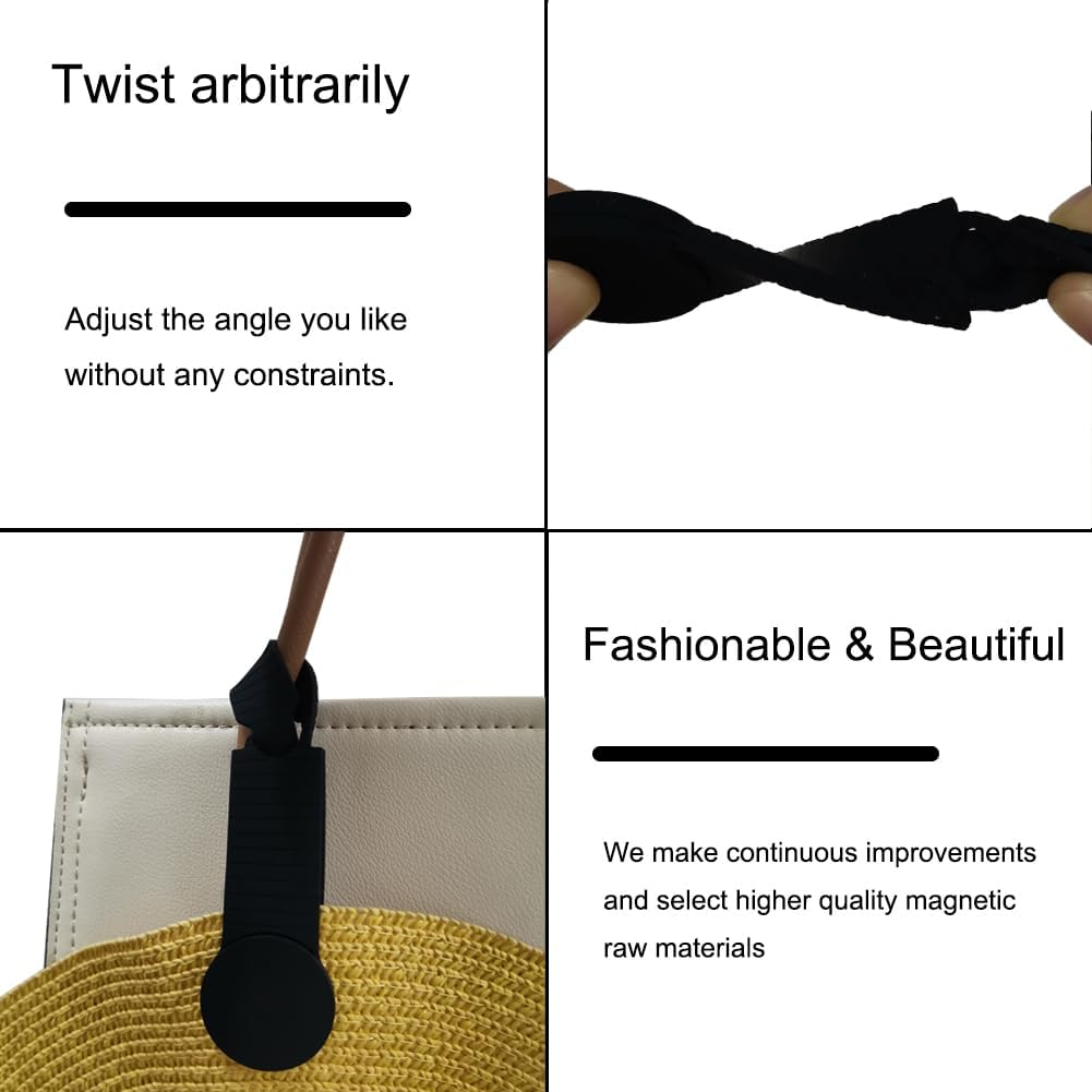 Travel Magnetic Hat Clip Suitable for Sunshade Hats and Wide Brim Handbag Accessories image number 5
